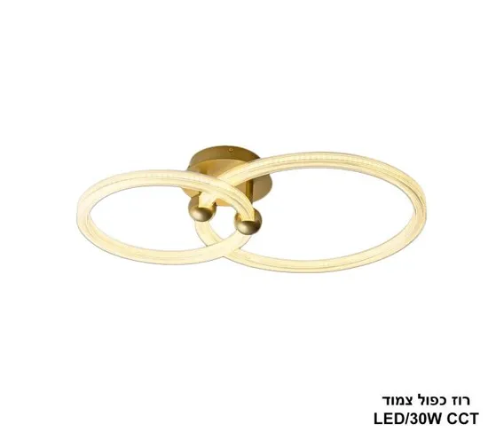 רוז כפול צמוד LED.